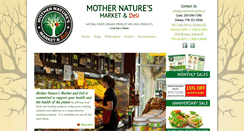 Desktop Screenshot of mothernaturesbc.ca